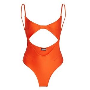 Jacquemus Aranja Cutout One-Piece Swimsuit